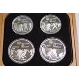 Canadian 1976 Olympics proof set silver coins
