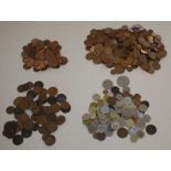 Quantity of world coins