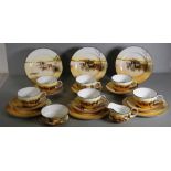 Selection of Royal Doulton "coaching scene"china