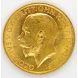 George V 1925 gold full sovereign