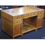 Antique Chinese partners desk