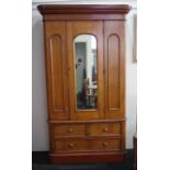 Victorian cedar wardrobe