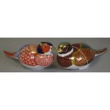 Royal Crown Derby 'Woodland Pheasant' paperweight