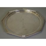 Vintage Canadian sterling silver salver