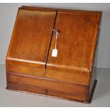 Vintage wood cased stationery box