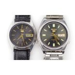 Two Seiko automatic watches