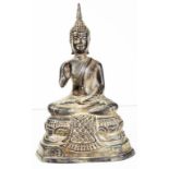 Thai bronze Buddha figure