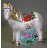 Royal Crown Derby 'Shetland Pony' paperweight