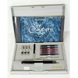 Cased Parker Calligraphy set