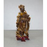 Chinese tigers eye Guanyin figurine