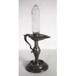 Argand whale oil lamp