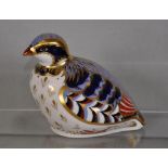 Royal Crown Derby 'Red Legged Partridge'