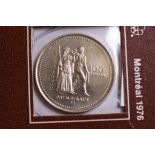 Canadian 1976 Olympics $100 gold coin