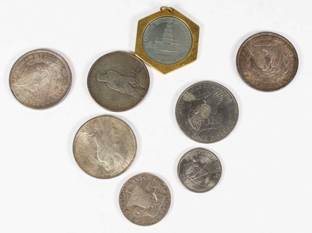 Collection early USA silver coins