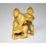 Antique Japanese ivory netsuke