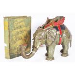 Vintage cast iron elephant form money box