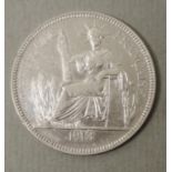 Indo-China 1913 silver coin