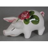 Wemyss Plichta ceramic pig figure