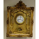 Viennese Neo-Gothic style wall clock