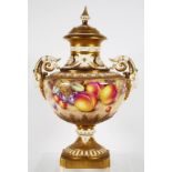 Good Royal Worcester lidded urn