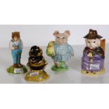 Four Royal Albert Beatrix potter figures
