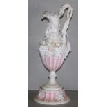 Vintage Parian Ware ornamental ewer