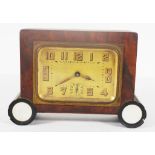 Art deco French table clock