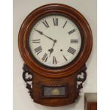 Antique American wall clock