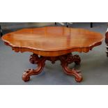 Rococo style coffee table