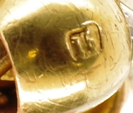 Australian gold locket & gold flat link chain - Image 6 of 10