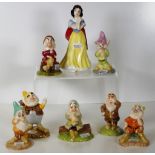 Set of 8 Royal Doulton Disney figurines