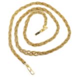 9ct yellow gold necklace