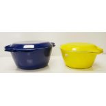 Graduated pair Copco Denmark oven ware pots