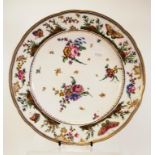 18th C: French Sevres hand painted plate