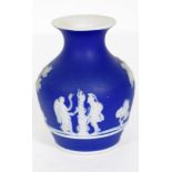 Victorian Wedgwood miniature jasper ware vase