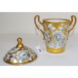 Le Courtille porcelain covered cup