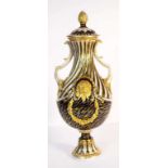 18th century Chelsea 'Rivergods" vase,