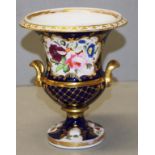 Antique Coalport urn shape vase