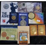 Ten assorted Australian mint collectors coins