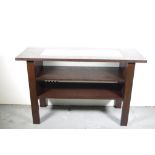 Contemporary console table