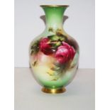 Royal Worcester mantle vase