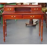 Victorian style writing table desk