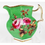 Victorian Coalport marriage jug