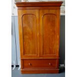 Victorian cedar wardrobe