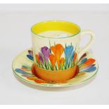 Clarice Cliff Bizarre coffee cup & saucer