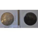 Two Coins: George III 1817 half Crown