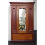 Victorian cedar wardrobe