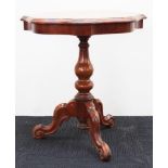 Vintage walnut occasional table