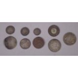 Quantity of 17th/18th century coins & later tokens
