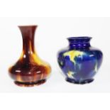 Two McHugh Australian pottery vases